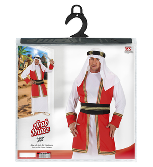 Costume Vestito Abito Travestimento Carnevale Cosplay Uomo Adulto - Principe Arabo - 8918