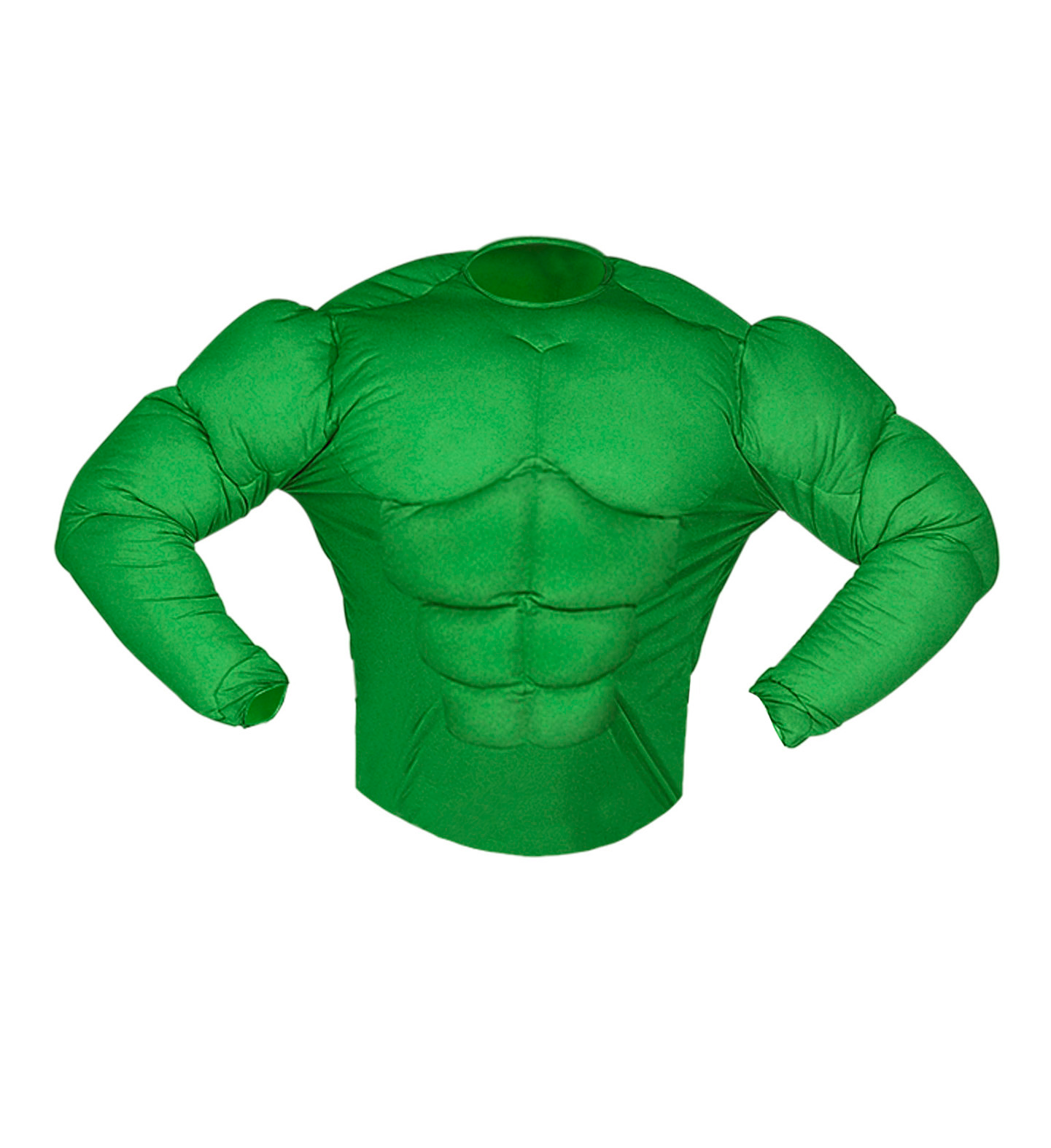 Costume Vestito Abito Travestimento Carnevale Cosplay Bambino - Camicia Super Muscoli Eroe Verde Hulk - 1258