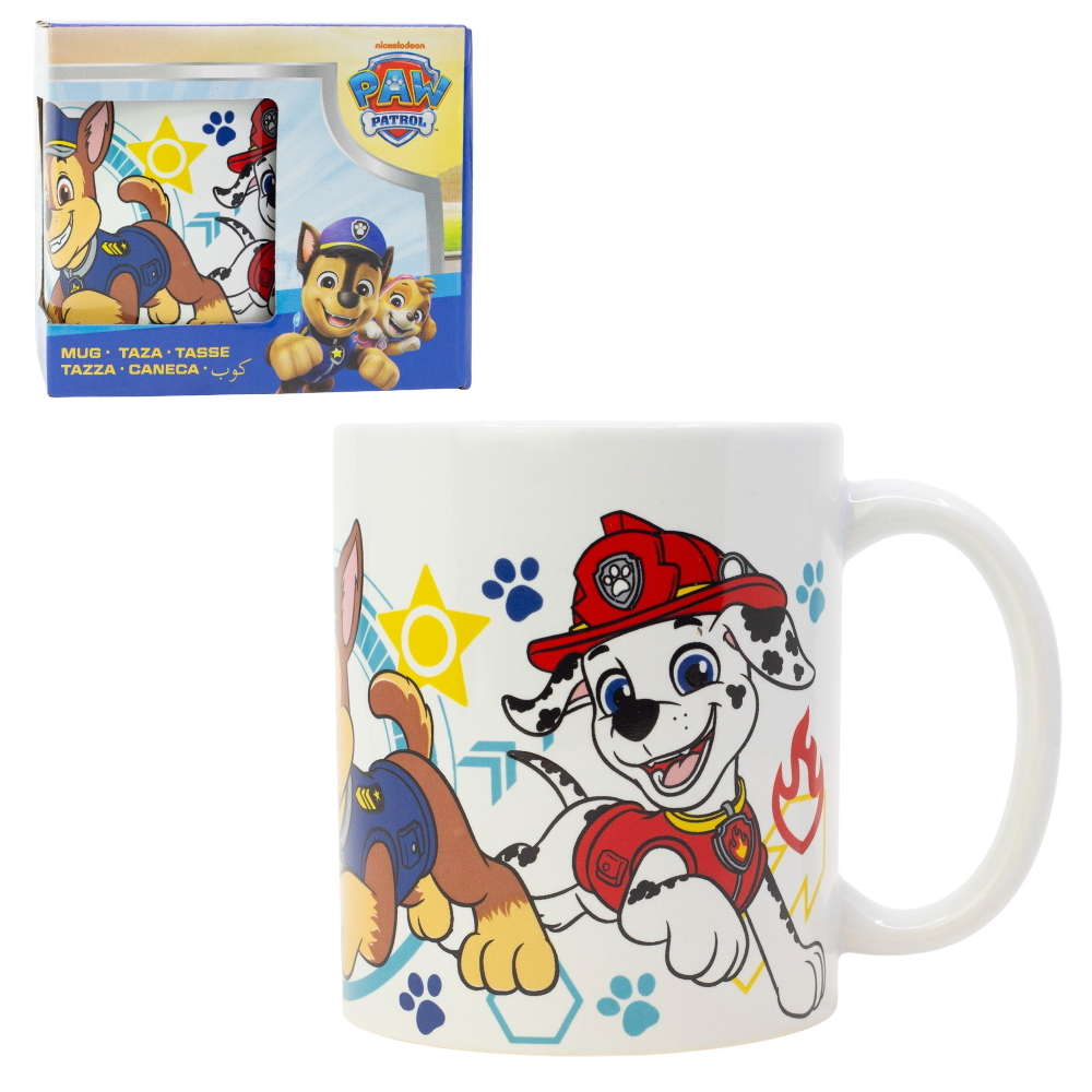 Tazza in Ceramica Paw Patrol Modello Mug 325 Ml in Confezione - 86231