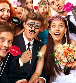 Selfie Stick Immagini Scherzose Matrimonio Addio Al Nubilato Feste Cosplay 20 Pezzi  - 08154