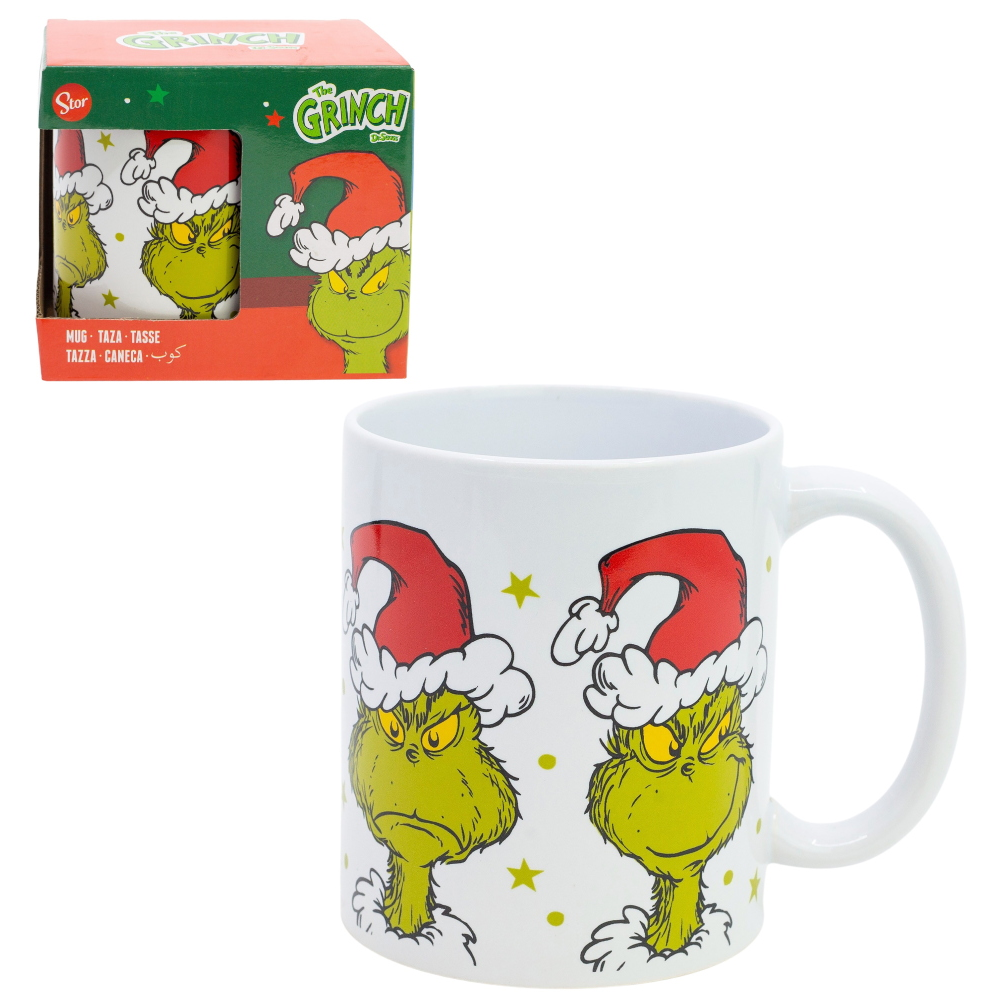 Tazza in Ceramica the Grinch Natale Modello Mug 325 Ml in Confezione - 86006