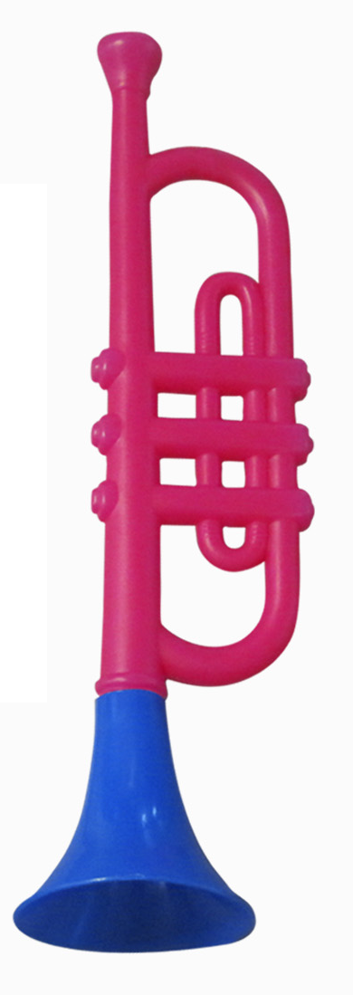 Tromba Sonora in Plastica - Accessori per Eventi, Carnevale, Cosplay Feste - 4 Colori Assortiti - 2720t