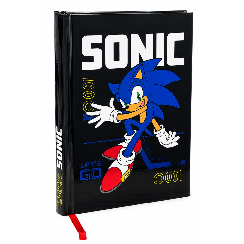 Diario Sonic the Hedgehog Agenda 10 Mesi Scuola Elementare Media - Fu4067