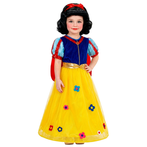 Costume Vestito Abito Travestimento Carnevale Bambina Principessa Delle Favole