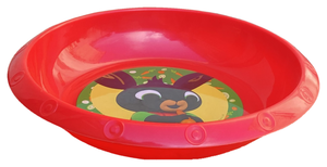 Set Pappa Bing Sula Flop Pando Amma 2 Piatti + Bicchiere Bambina in Confezione - St1009