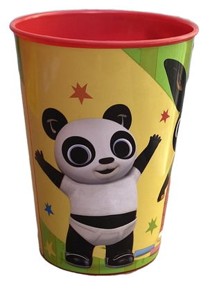 Set Pappa Bing Sula Flop Pando Amma 2 Piatti + Bicchiere Bambina in Confezione - St1009
