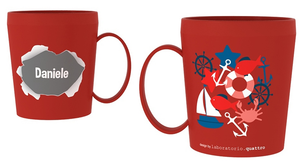 Tazza in Plastica con Nome e Disegni - Daniele - Ryn019