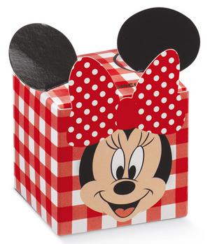 Bomboniera Astuccio Scatolina Portaconfetti Cubo - Minnie Mouse DISNEY - 68022