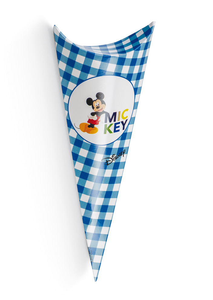 Bomboniera Astuccio Scatolina Portaconfetti Cono - Topolino Mickey Mouse DISNEY - 68031