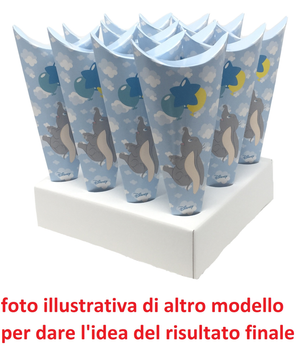 Bomboniera Astuccio Scatolina Portaconfetti Cono - Topolino Mickey Mouse DISNEY - 68031
