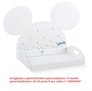 Bomboniera Astuccio Scatolina Portaconfetti Cubo - Topolino Mickey Mouse DISNEY - 68045