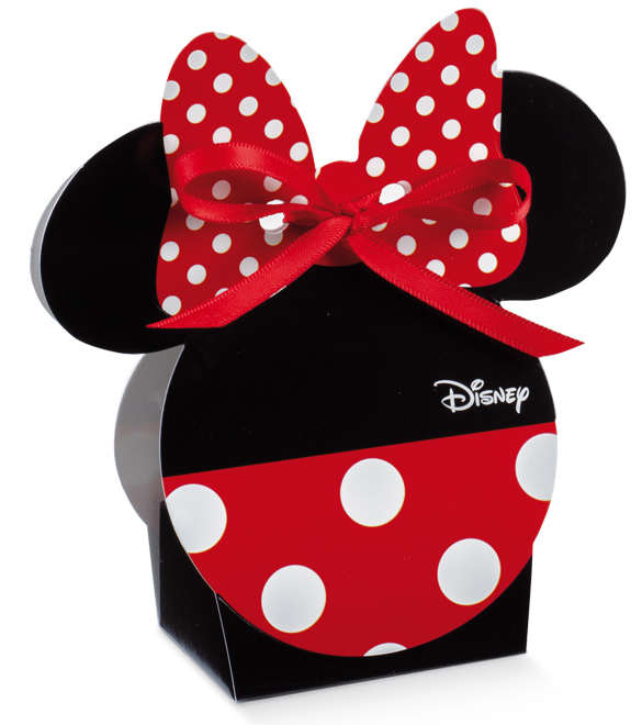 Bomboniera Astuccio Scatolina Portaconfetti Sagoma - Minnie Mouse DISNEY - 68056