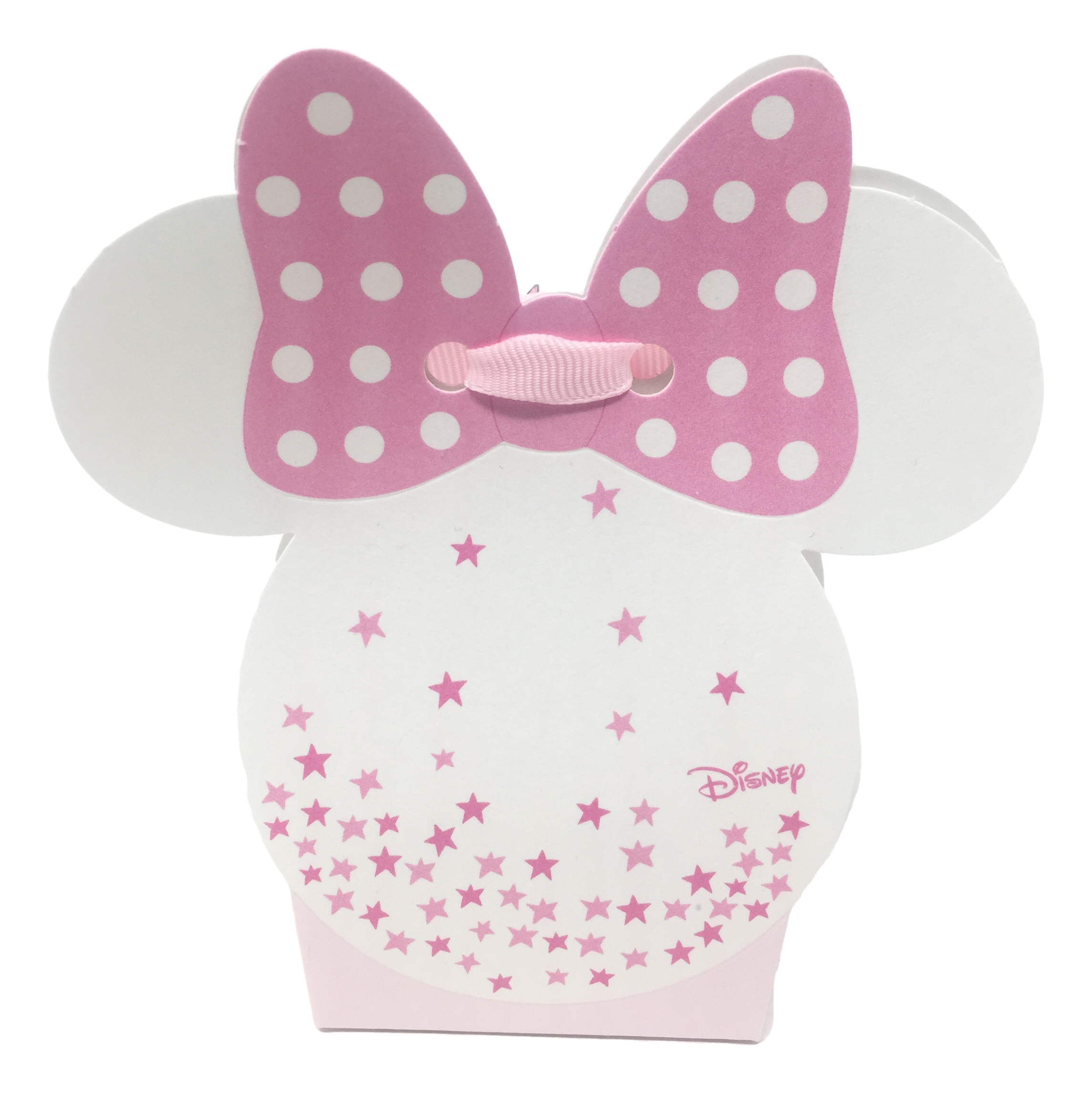 Bomboniera Astuccio Scatolina Portaconfetti Sagoma - Minnie Mouse DISNEY - Stelle - 68068