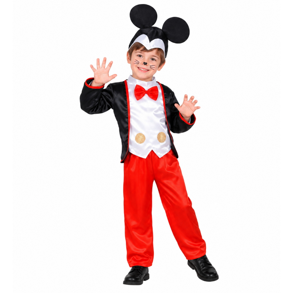 Costume Vestito Abito Travestimento Carnevale Bambino Topino