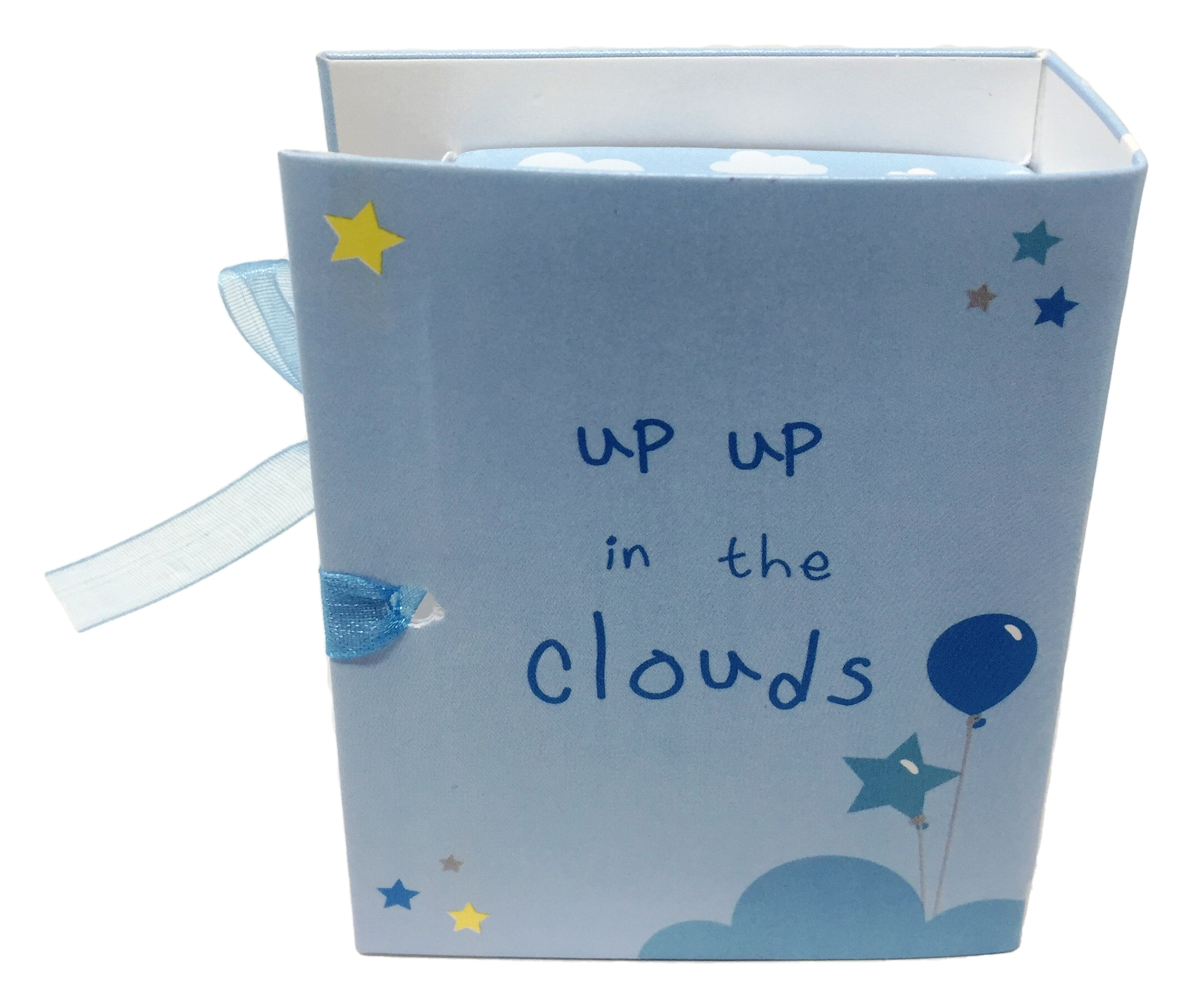 Bomboniera Astuccio Scatolina Portaconfetti Forma Libro - Dumbo DISNEY - Celeste - 68140