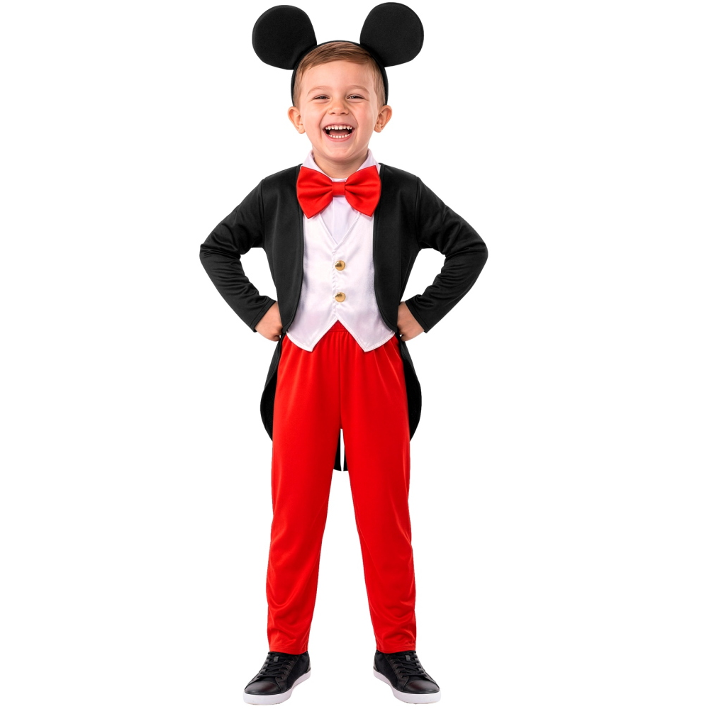 Costume Vestito Abito Travestimento Carnevale Bambino Topino -