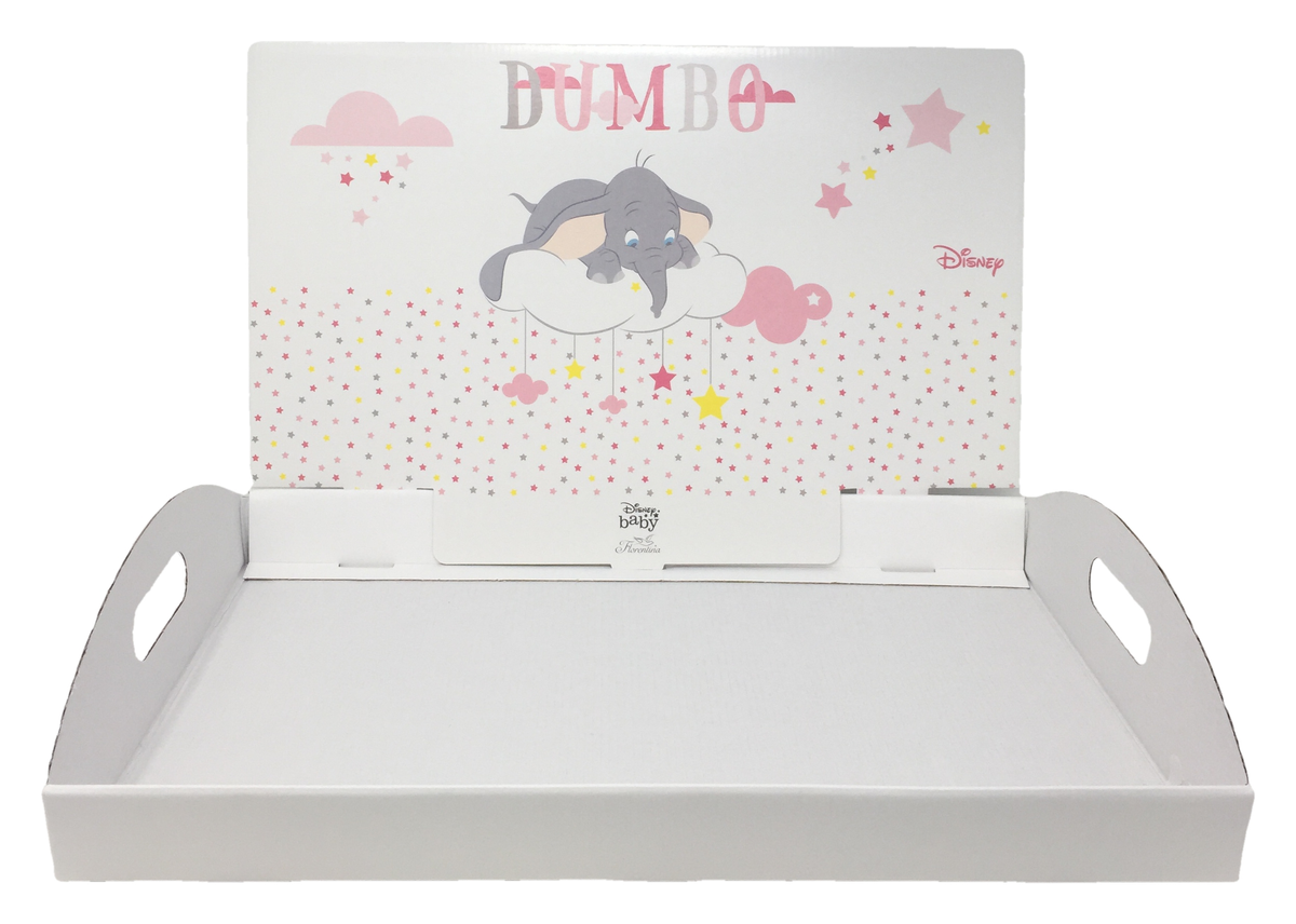 Bomboniera Astuccio Scatolina Portaconfetti Forma Libro - Dumbo DISNEY - Rosa - 68150