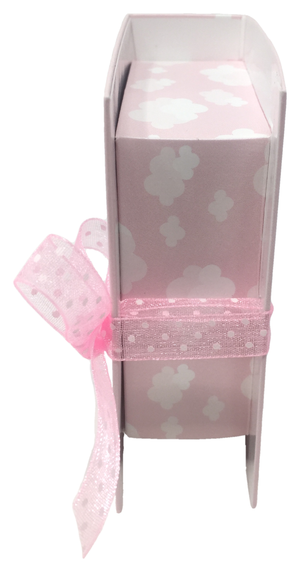 Bomboniera Astuccio Scatolina Portaconfetti Forma Libro - Dumbo DISNEY - Rosa - 68150