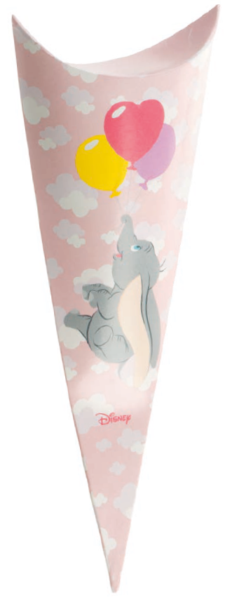 Bomboniera Astuccio Scatolina Portaconfetti Cono Dumbo DISNEY X 10 Pz. Rosa - 68153
