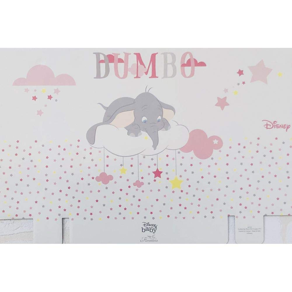 Crowner Testata Spalla in Cartone - Dumbo DISNEY - per Vassoio Baule Cesto - 68154