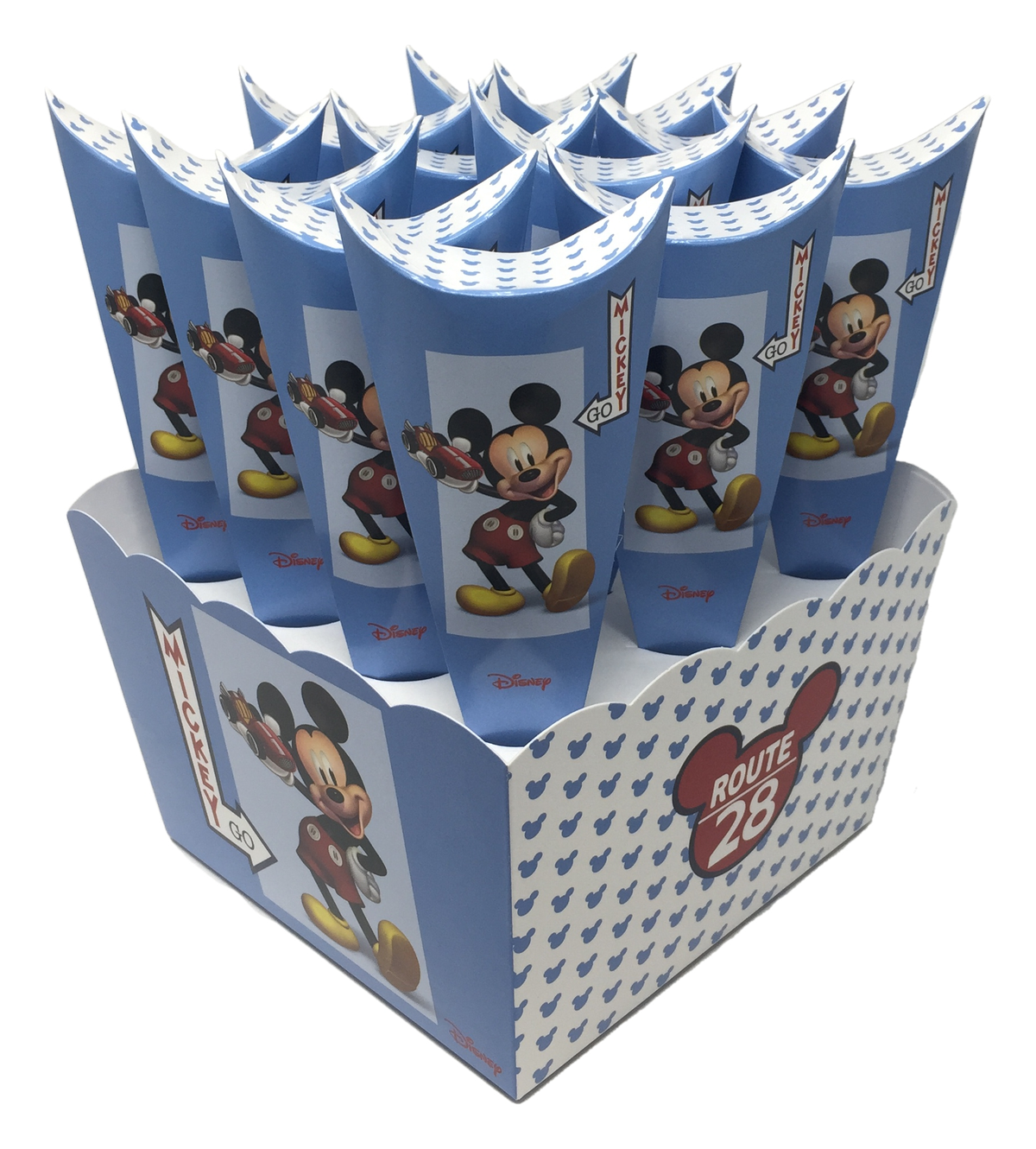 Bomboniera Astuccio Scatolina Portaconfetti Cono - Topolino Mickey Mouse DISNEY - 68172