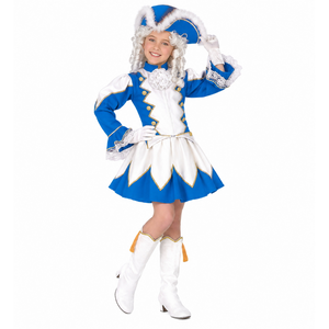 Costume Vestito Abito Travestimento Carnevale Cosplay Bambina Majorette - 9677