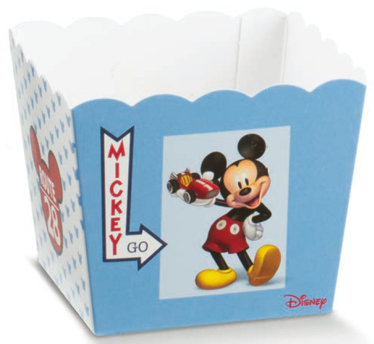 Baule Porta Bomboniere Oggetti Scatola a Forma di Vaso - Topolino Mickey Mouse DISNEY - 68181