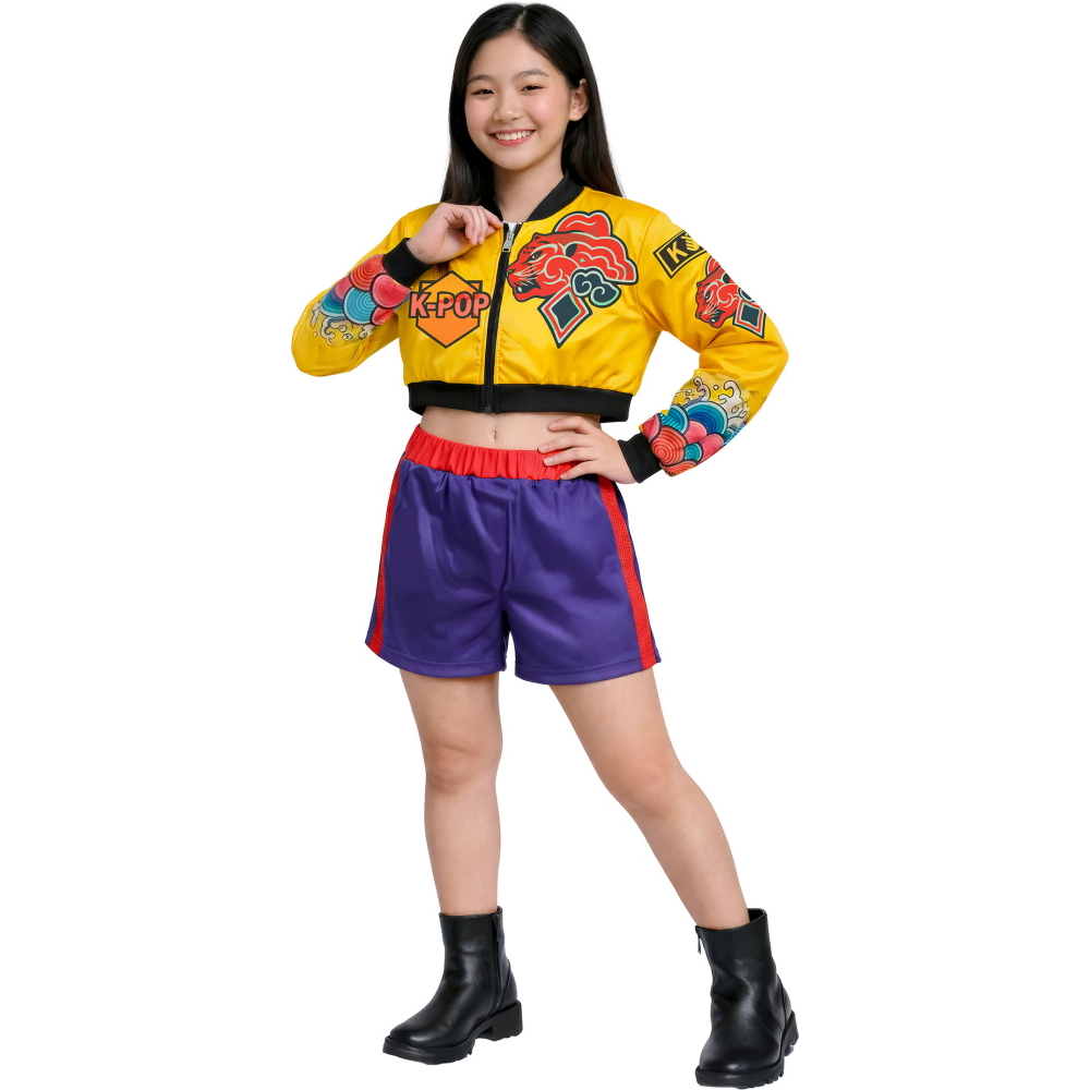 Costume Kpop Star Nova Lite Travestimento Carnevale Cosplay Rumi Huntrix Cacciatrice - 8212