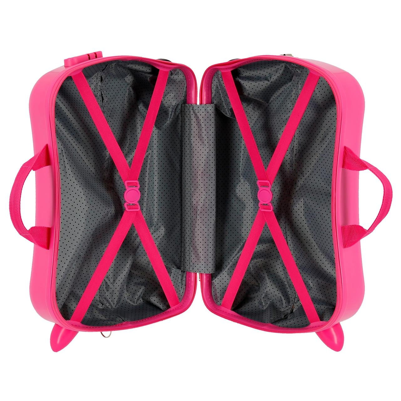 Trolley da Viaggio Minnie Mouse DISNEY in ABS Bagaglio Cavalcabile Valigia 50x38x20 CM - 22398e1