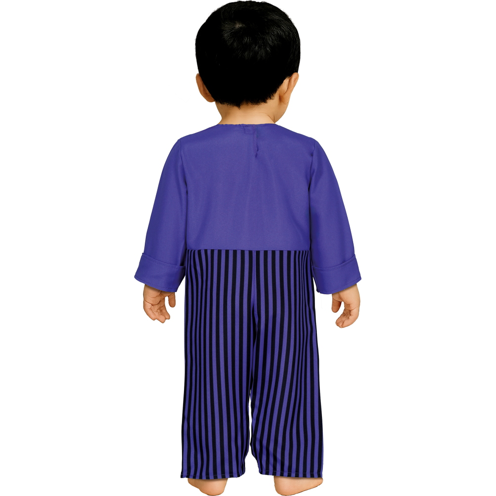 Costume Buffone Pazzo Tuta Intera Travestimento Halloween Carnevale Cosplay Joker - 7612