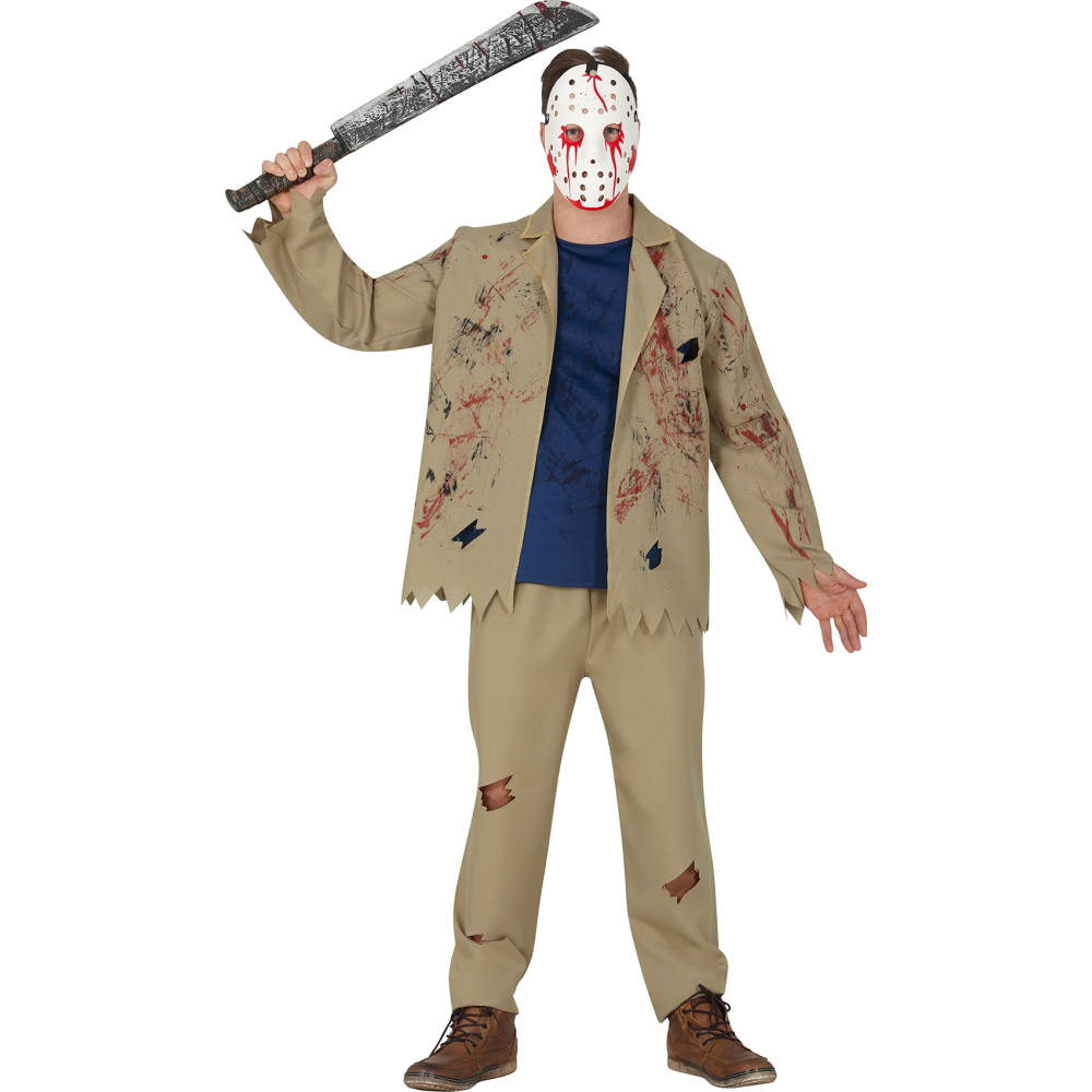 Costume Jazz Dead Travestimento Venerdì 13 Halloween Carnevale Cosplay Jason - 7910
