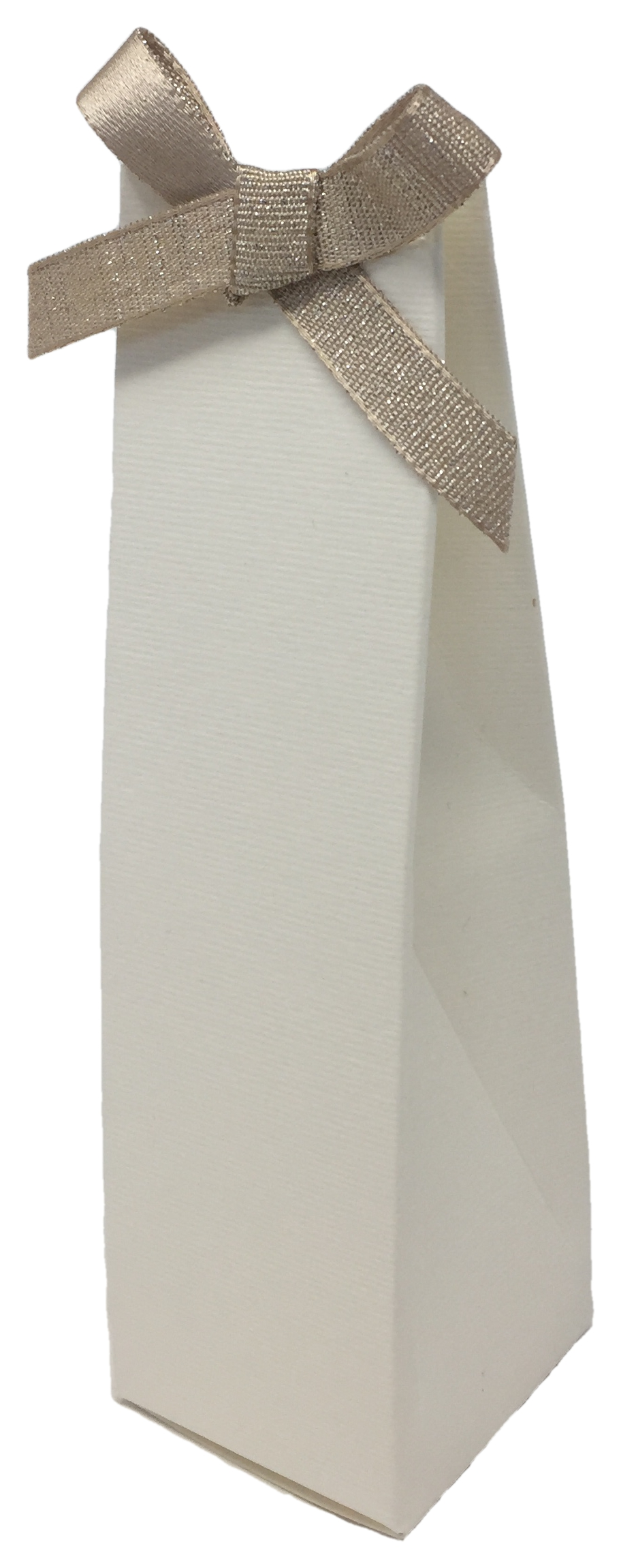 Bomboniera Astuccio Portaconfetti Piramide Bianco - Piram/gen