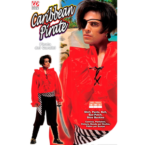 Costume Vestito Abito Travestimento Carnevale Halloween Cosplay Adulto Pirata Dei Caraibi