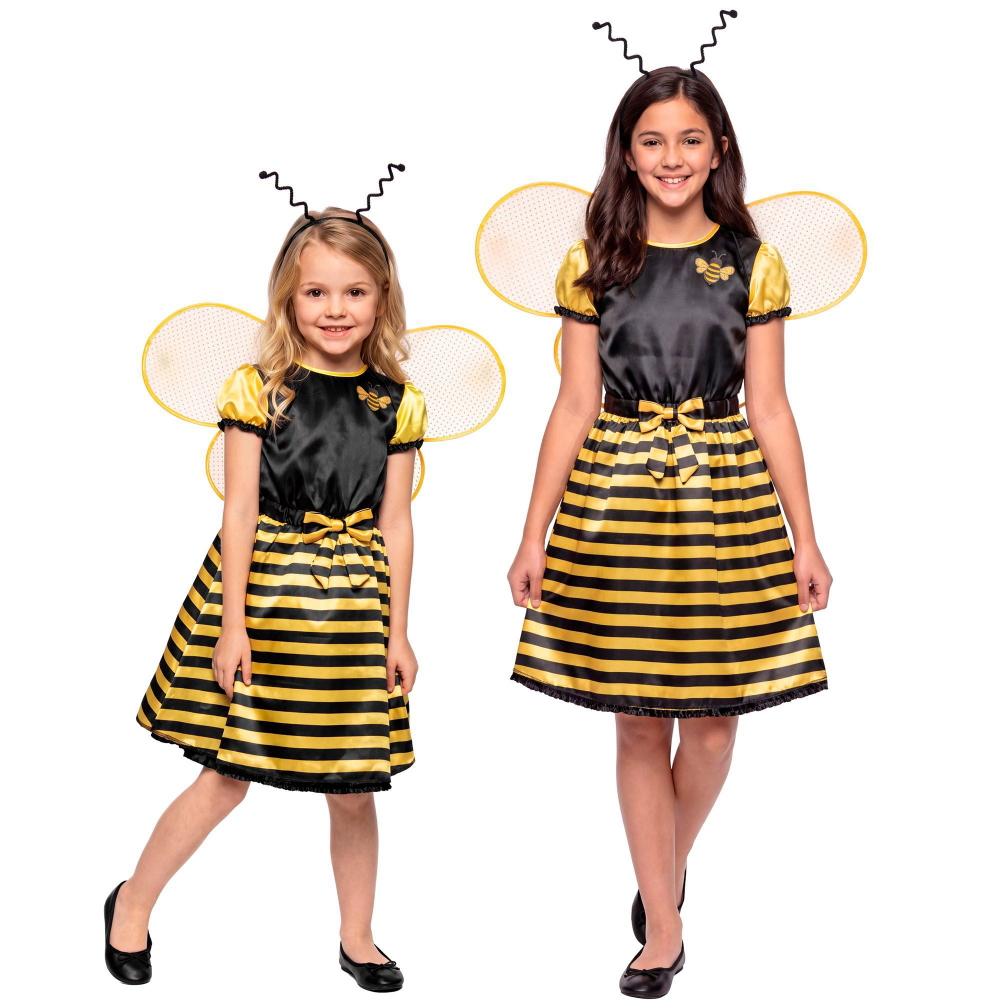 Costume Vestito Abito Travestimento Carnevale Halloween Cosplay Bambina Ape - 0396