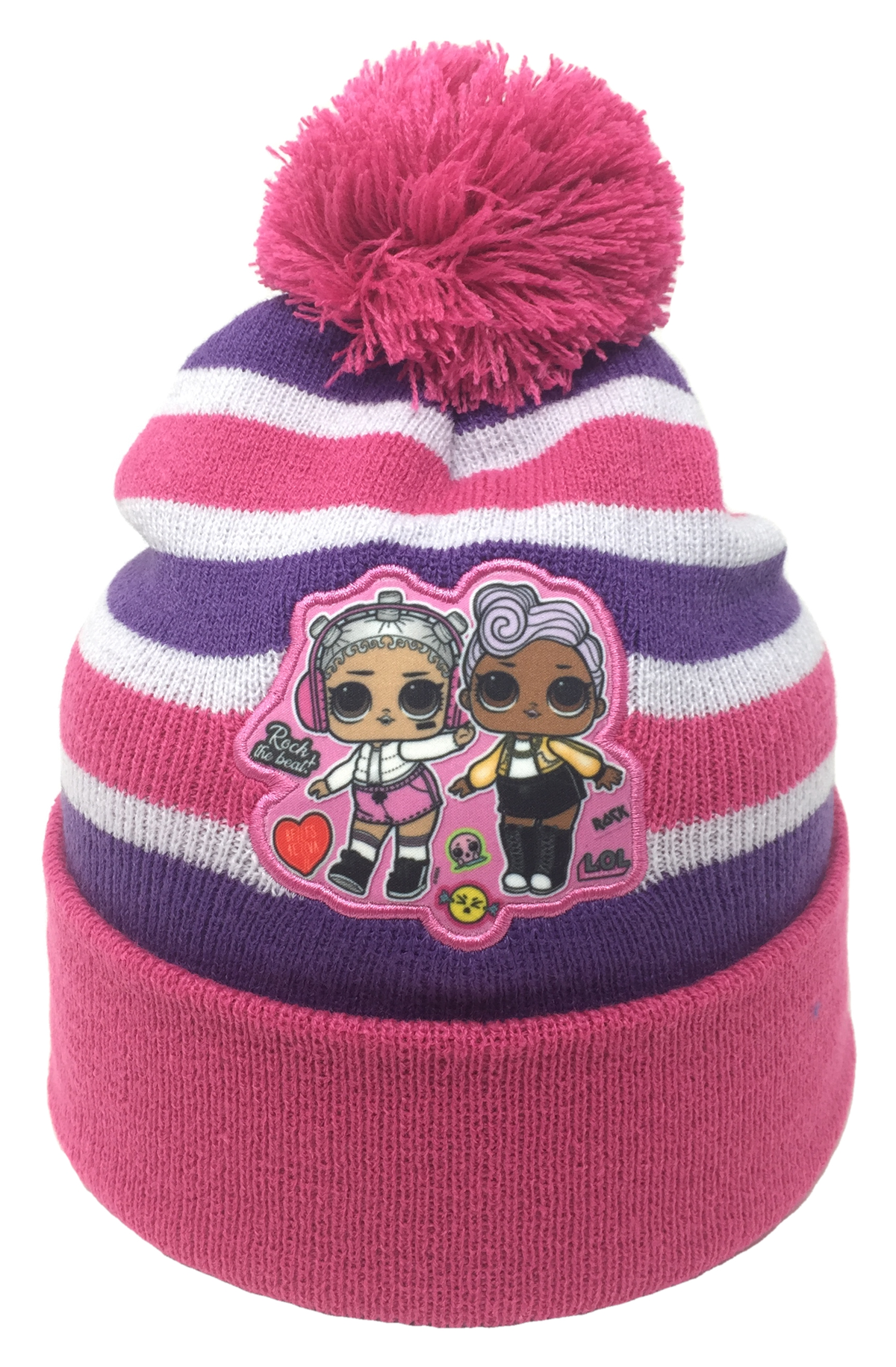 Cappello Invernale con Pon Pon - Lol Surprise Dolls - Bambina - Taglia Unica 52/54 Cm. -2
