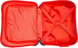 Trolley da Viaggio Bing in ABS Valigia Cavalcabile Bagaglio a Mano 40x32x20 CM -Q99307mc