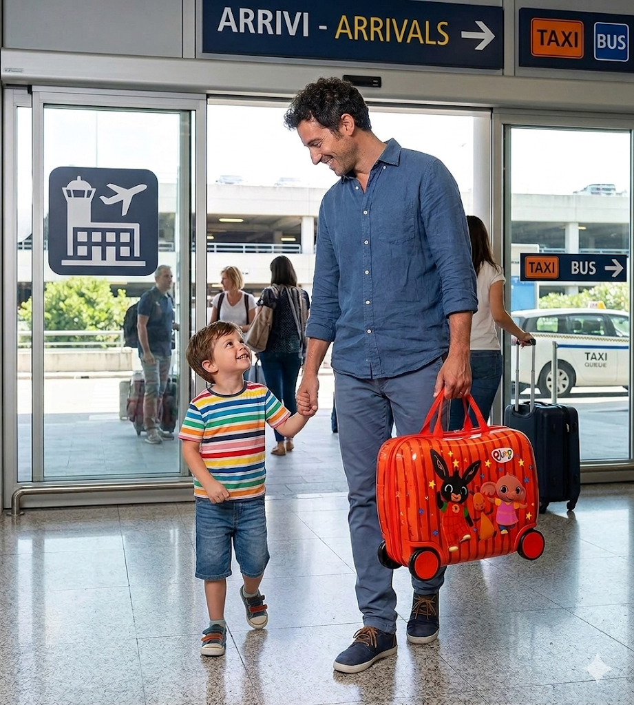 Trolley da Viaggio Bing in ABS Valigia Cavalcabile Bagaglio a Mano 40x32x20 CM -Q99307mc