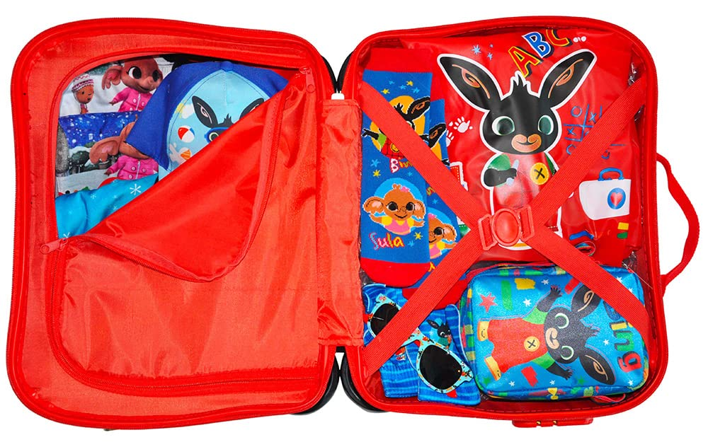 Trolley da Viaggio Bing in ABS Valigia Cavalcabile Bagaglio a Mano 40x32x20 CM -Q99307mc