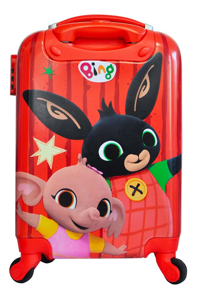 Trolley da Viaggio Cabina Valigia in ABS - Bing Bunny Coniglietto - 53 Cm. - Q99306mc