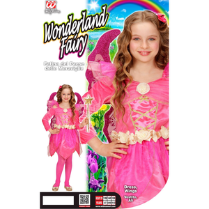 Costume Vestito Abito Travestimento Carnevale Halloween Cosplay Bambina Fatina Del Paese Delle Meraviglie - 4906