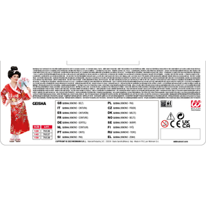Costume Vestito Abito Travestimento Carnevale Halloween Cosplay Bambina Giapponese - 7653