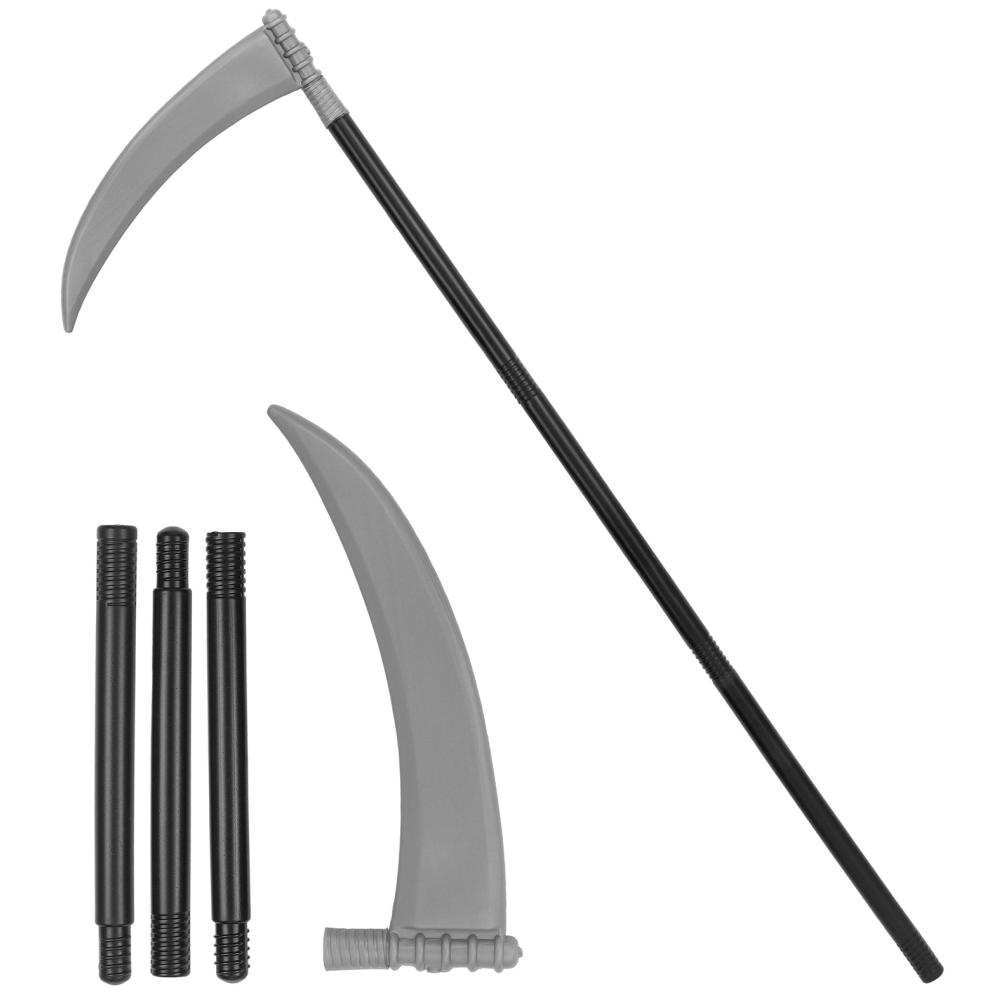 Falce Abbatibile 102 CM Accessorio Travestimento Halloween Carnevale Cosplay - 12045