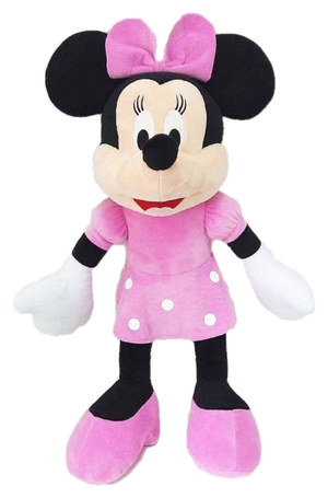 Peluche Minnie Mouse DISNEY Classica Pupazzo Favole - 53 Cm.