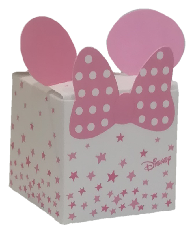 Bomboniera Astuccio Scatolina Portaconfetti Cubo - Minnie Mouse DISNEY - 68063