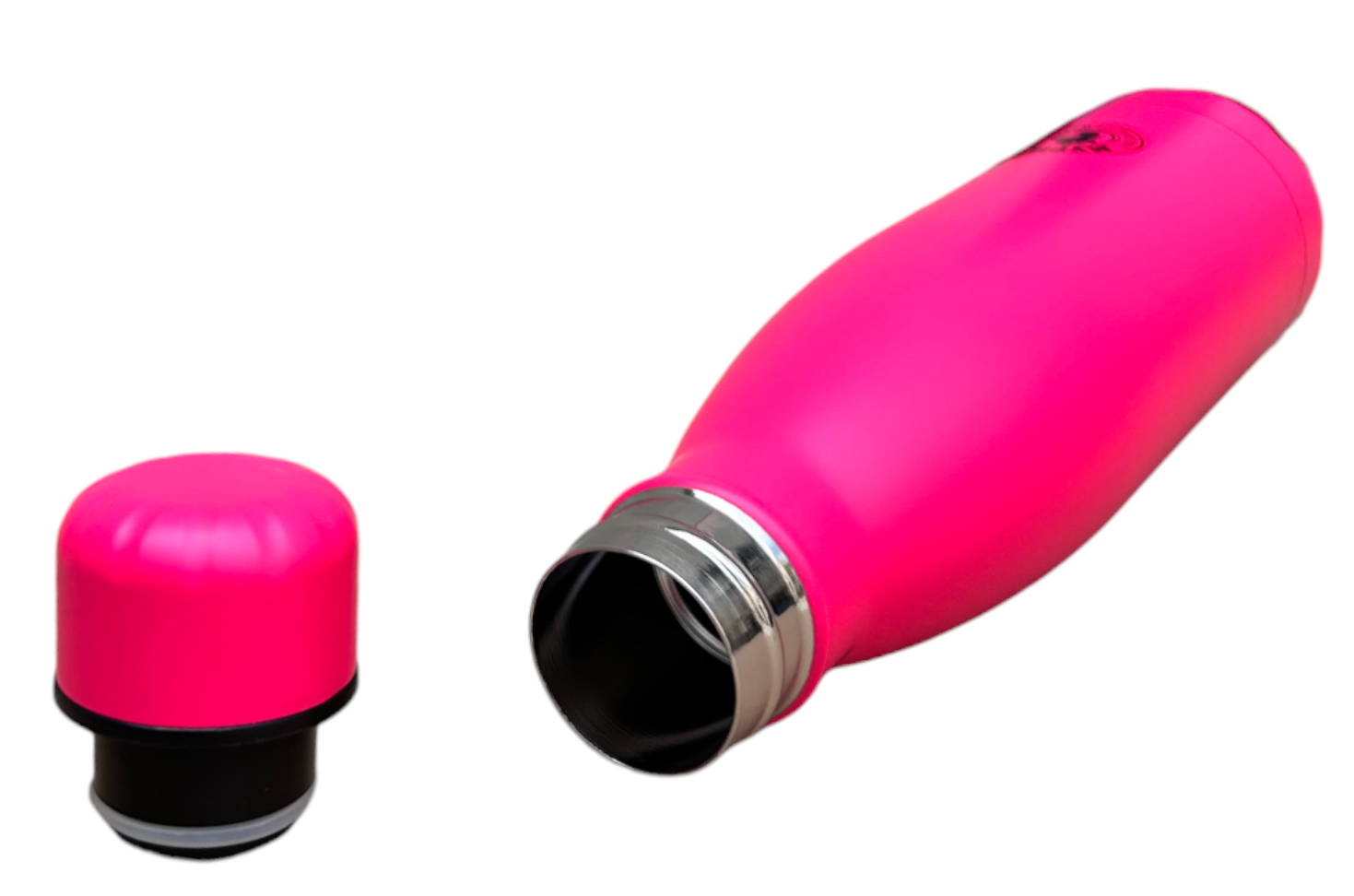 Bottiglia in Acciaio Inox 18/10 Thermos Doppia Parete - Beccuccio Stile Pet Colorata 500 Ml. - Mpas01/8