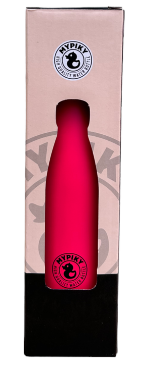 Bottiglia in Acciaio Inox 18/10 Thermos Doppia Parete - Beccuccio Stile Pet Colorata 500 Ml. - Mpas01/8