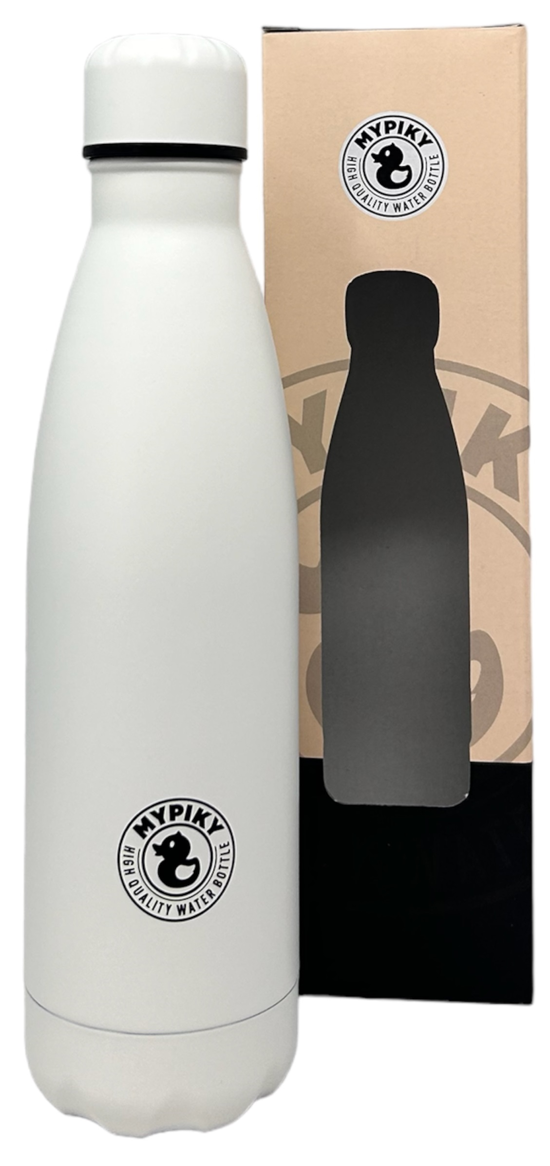 Bottiglia in Acciaio Inox 18/10 Thermos Doppia Parete - Beccuccio Stile Pet Colorata 500 Ml. - Mpas01/10