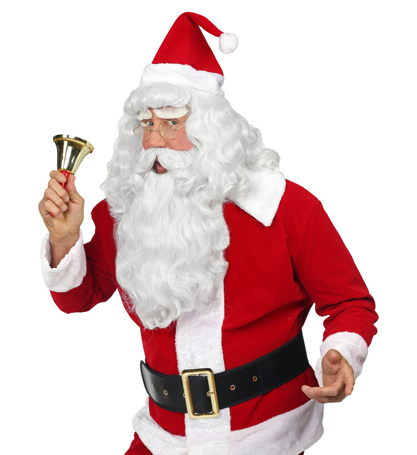 Parrucca Babbo Natale - Barba, Baffi in Scatola - Articolo Travestimento Natalizio