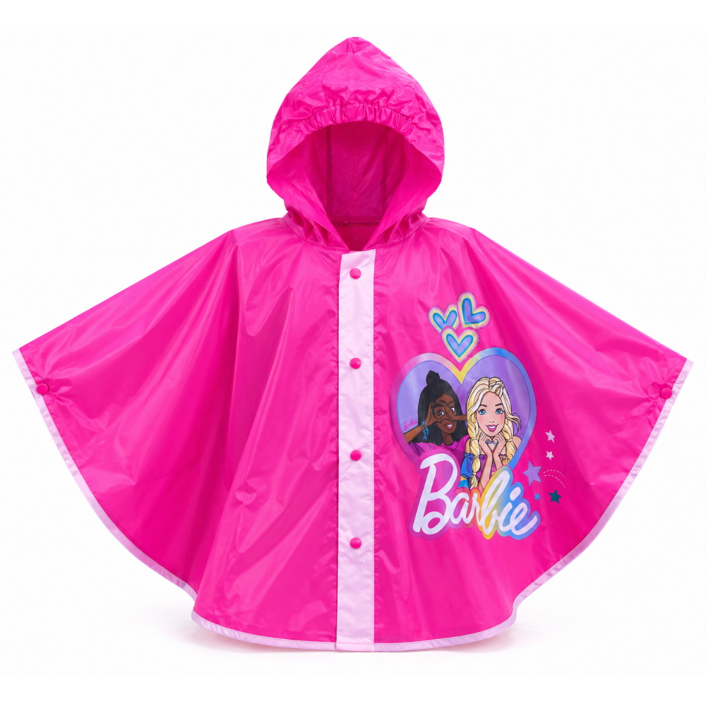 Mantellina Barbie Mantella Impermeabile Anti Pioggia - B09045mc