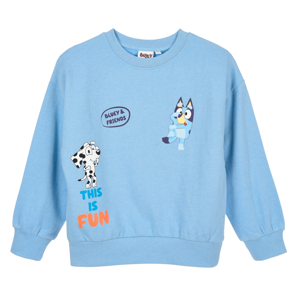 Felpa Bluey Maglione a Manica Lunga Bambino 3/6 Anni - Zh10098